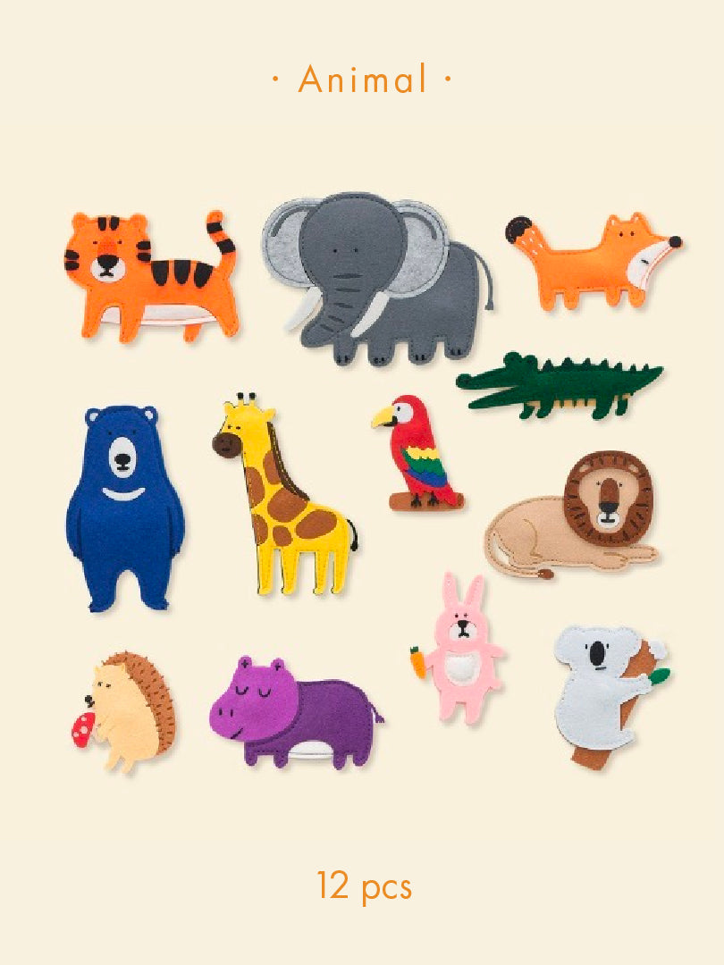 Noriter Project Felt Collection - Animal