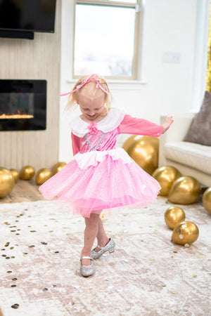 Little Adventures Princess Silver Shoes