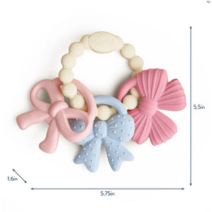 Itzy Ritzy Trio Teether - Bows