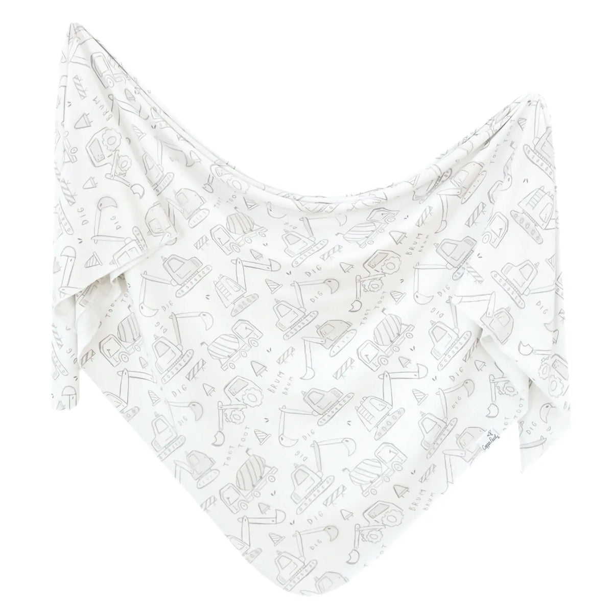 Copper Pearl Knit Swaddle Blanket / Gage