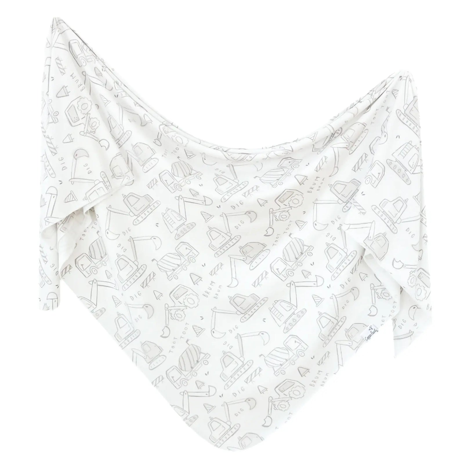 Copper Pearl Knit Swaddle Blanket / Gage