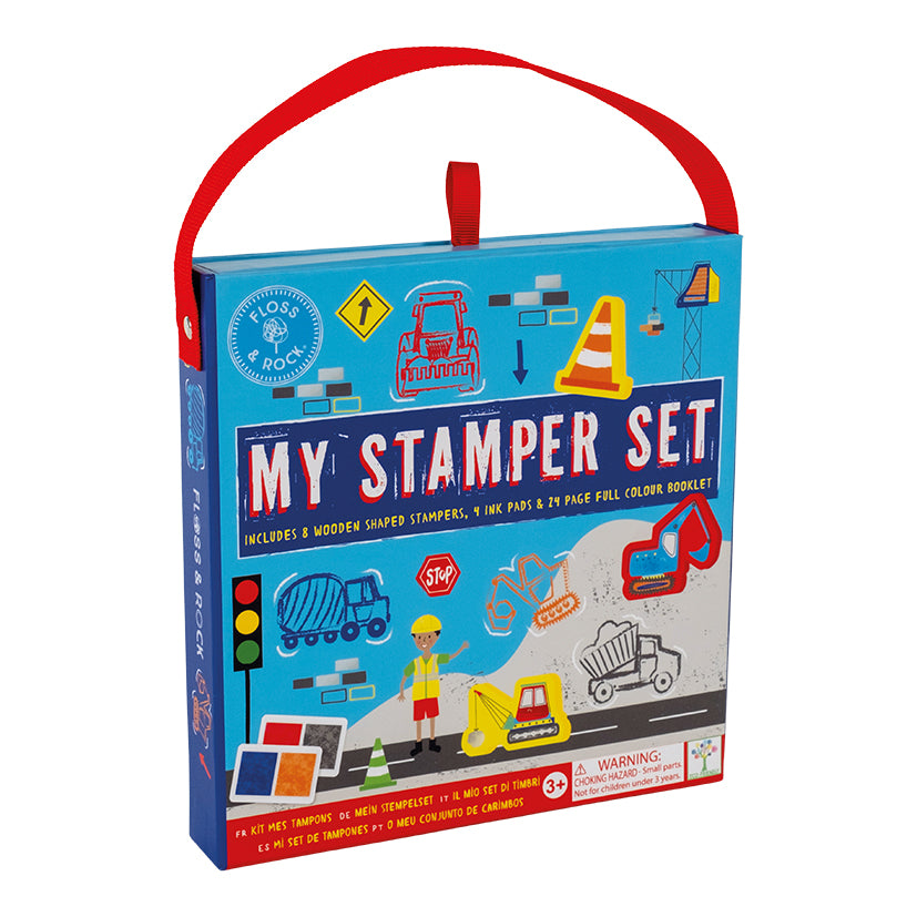 Floss & Rock Stamper Set / Construction
