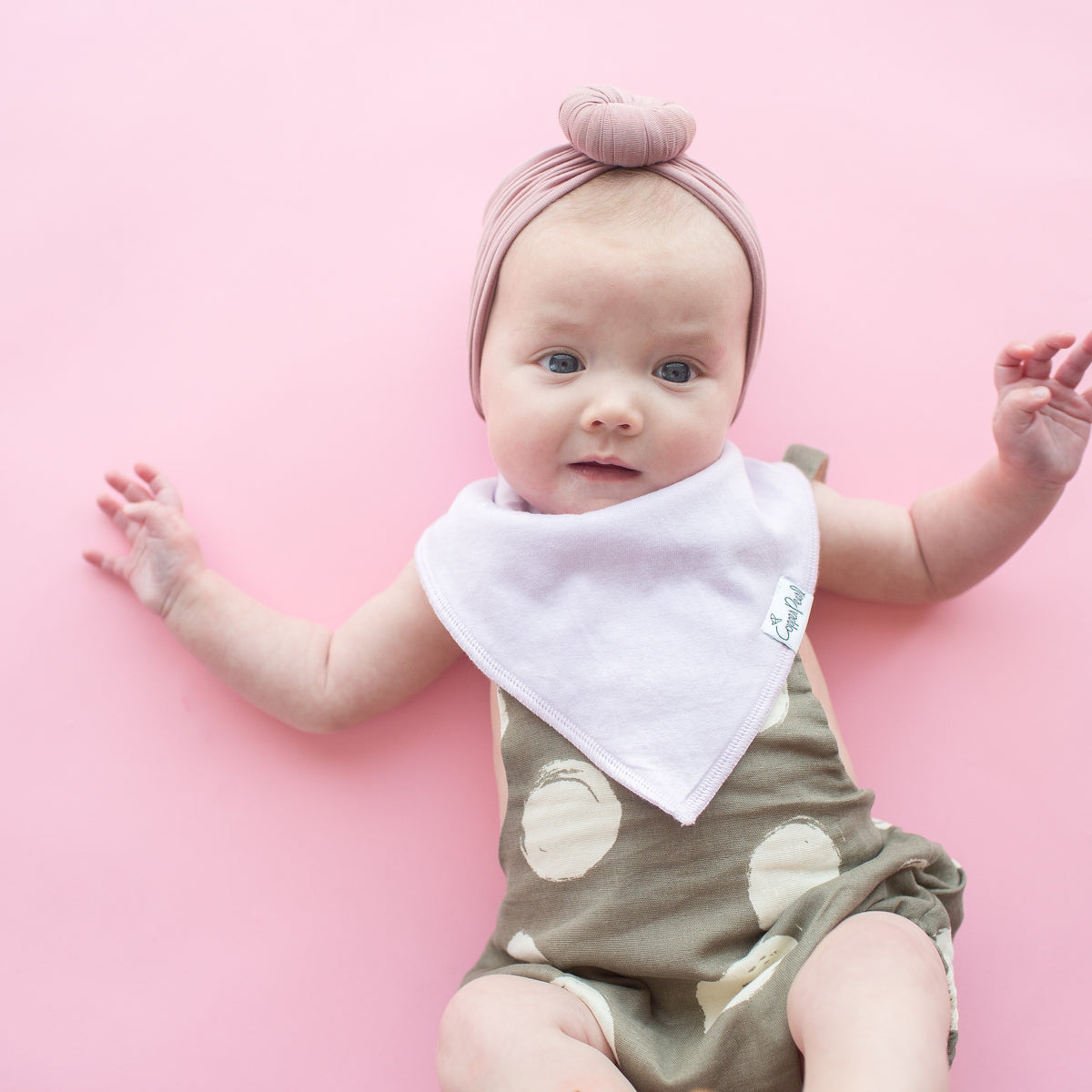 Copper Pearl Bandana Bibs / Sweetheart