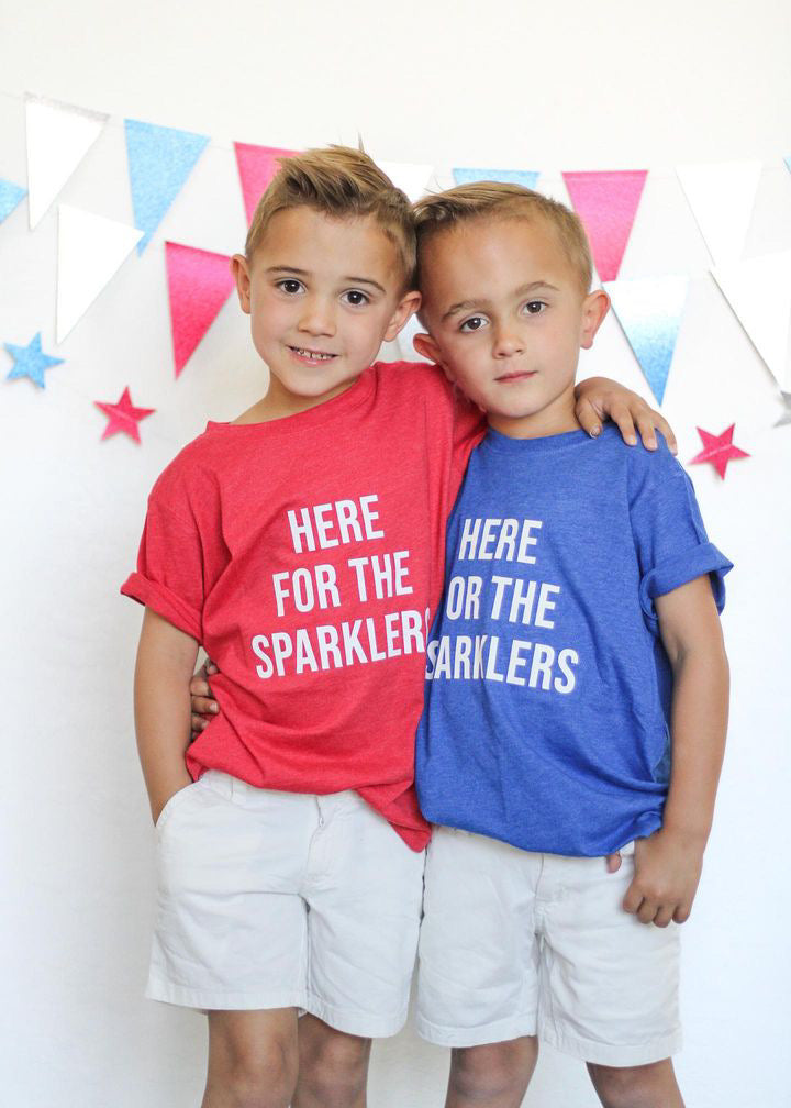 Here For the Sparklers Tee