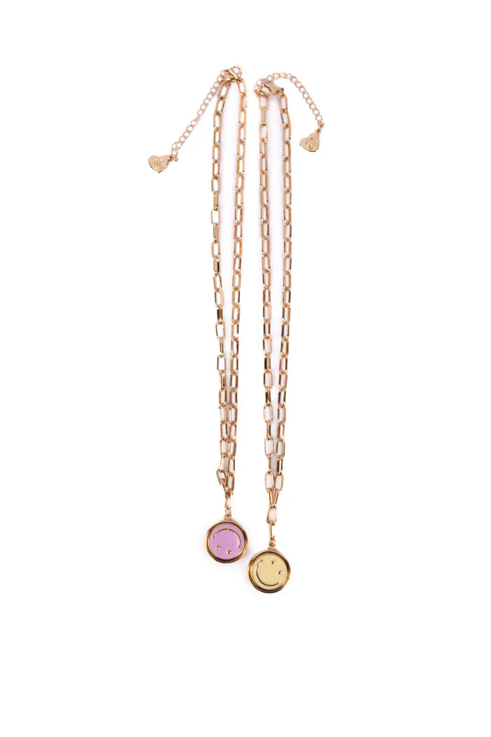 Chic All Smiles Spinner Necklace