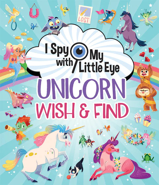 I Spy with My Little Eye Book: Unicorn Wish & Find