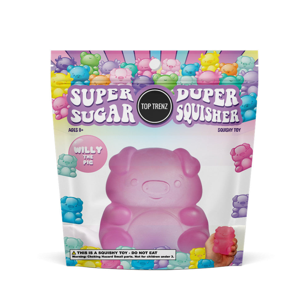 Super Duper Sugar Squisher - Willy the Pig