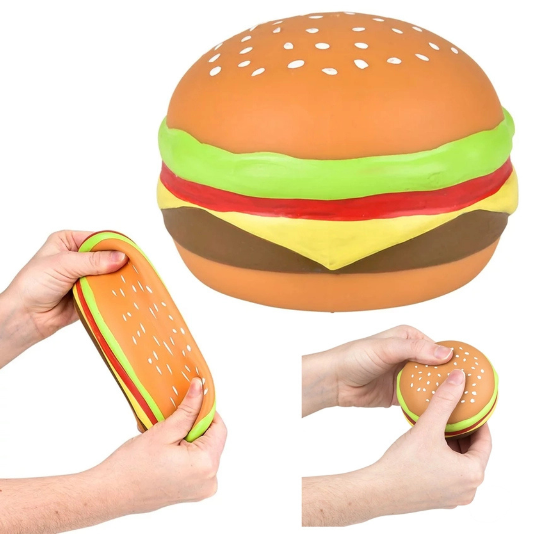 Hamburger Squeeze Toy