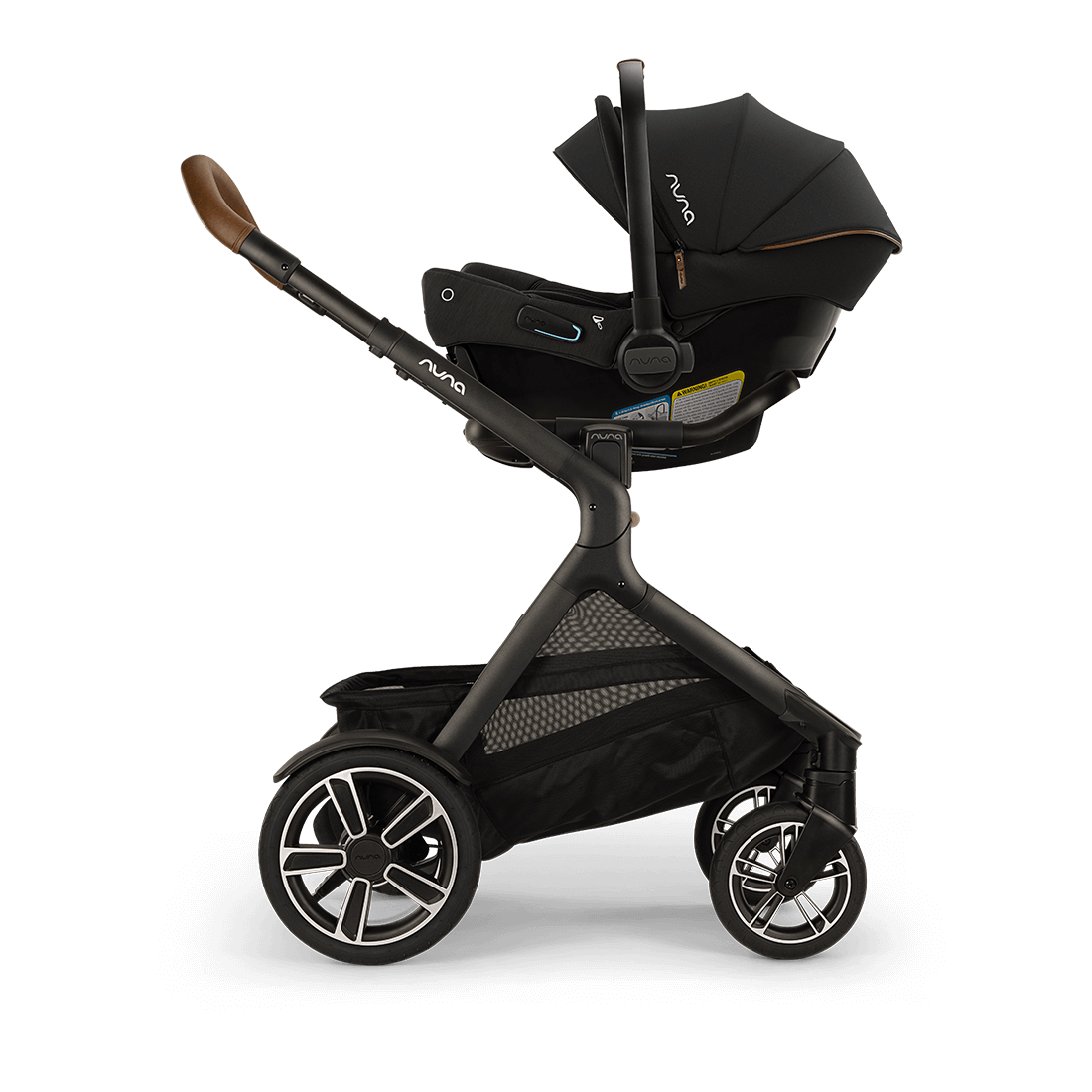 Nuna DEMI Next + PIPA Urbn Travel System - Caviar