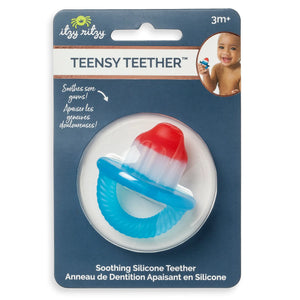 Itzy Ritzy Soothing Silicone Teensy Teether / Hero Pop