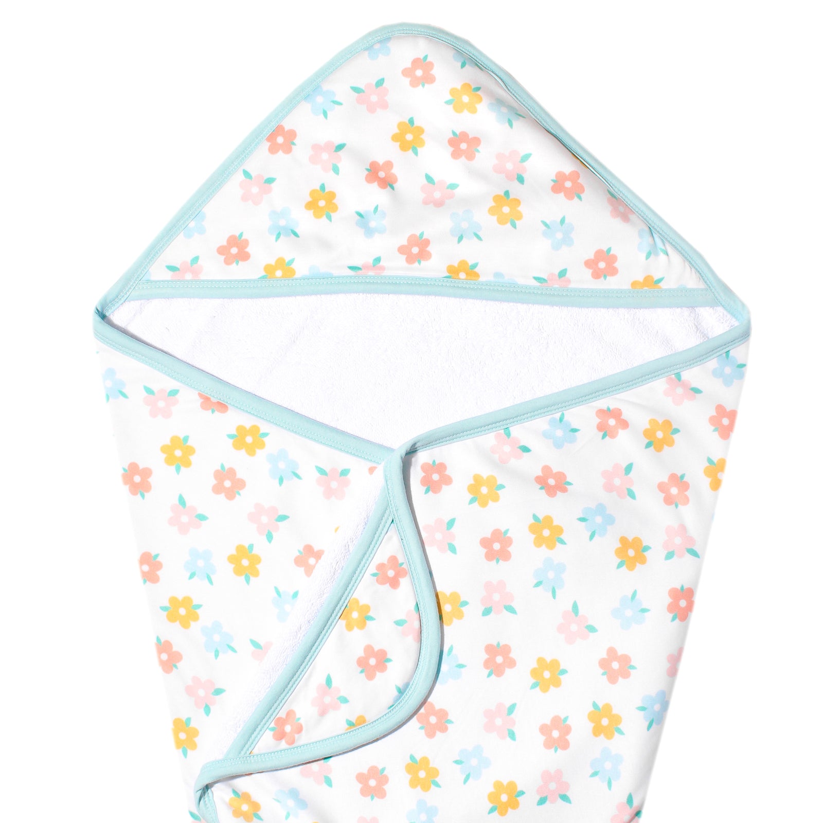 Copper Pearl Premium Knit Hooded Towel / Daisy