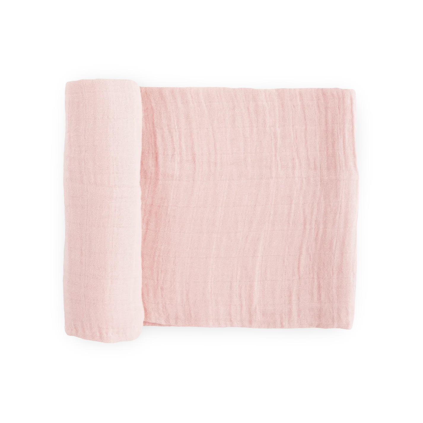 Little Unicorn Cotton Muslin Swaddle Blanket / Light Pink
