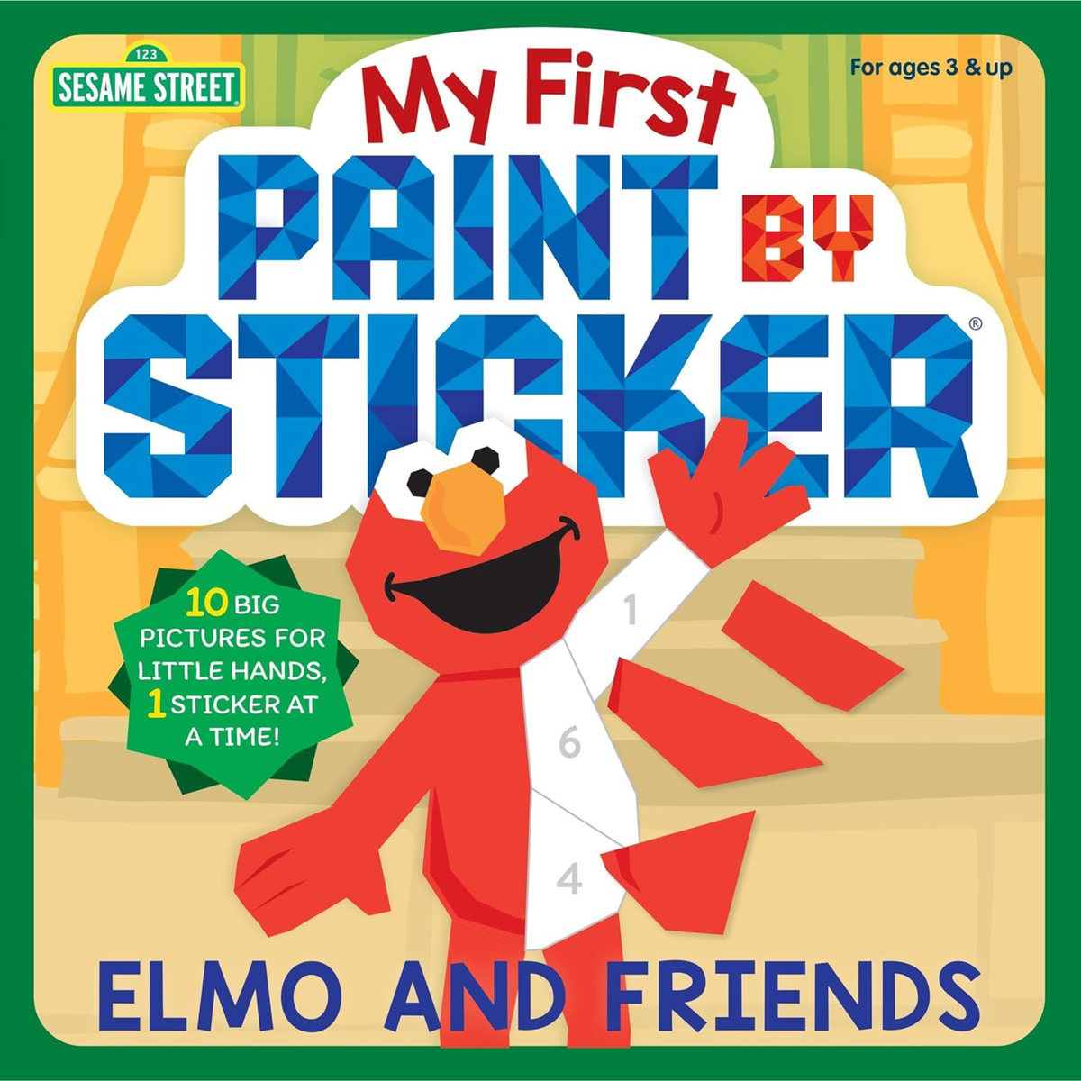 My First Paint by Sticker: Elmo and Friends