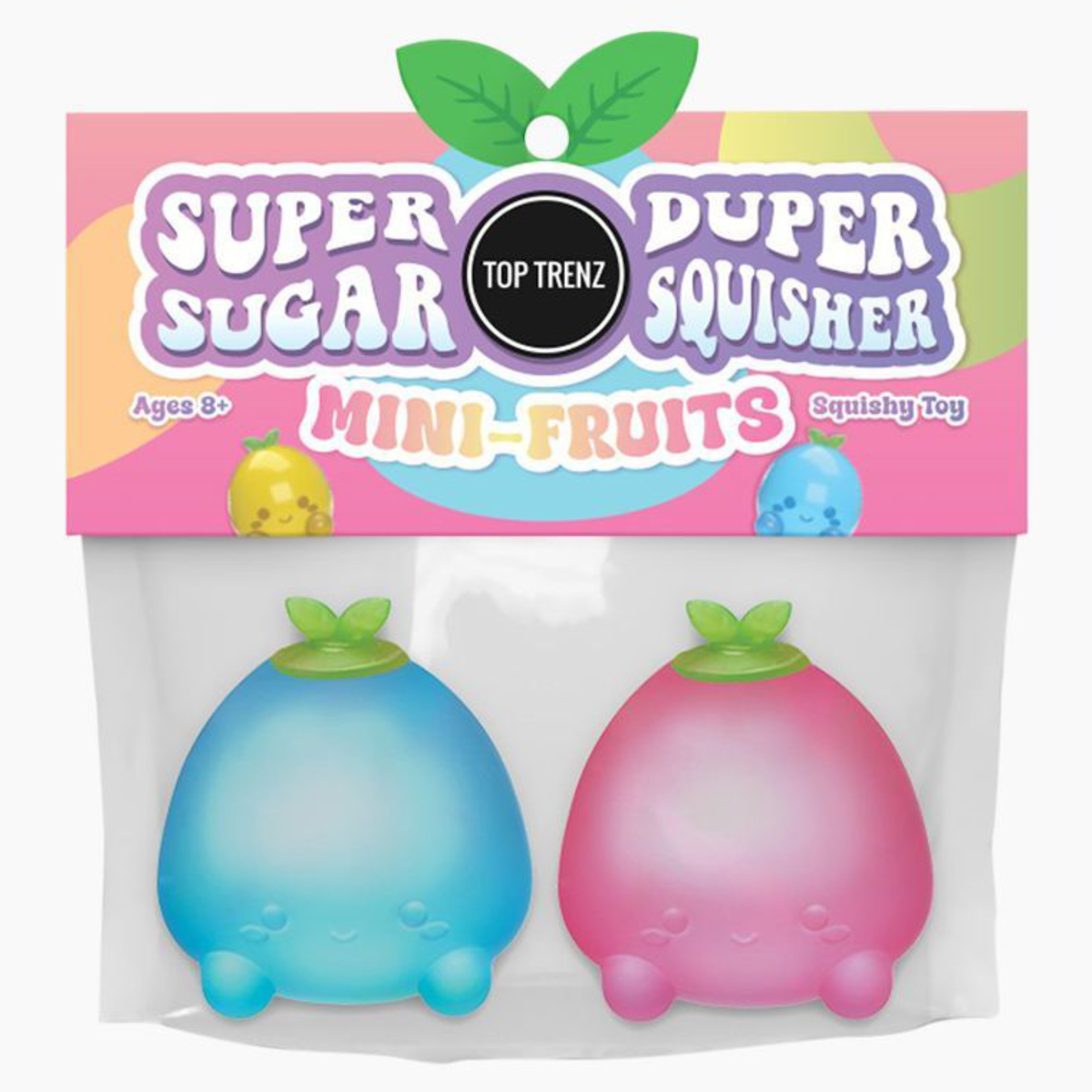 Sugar Squisher 2 Pack / Mini Fruits