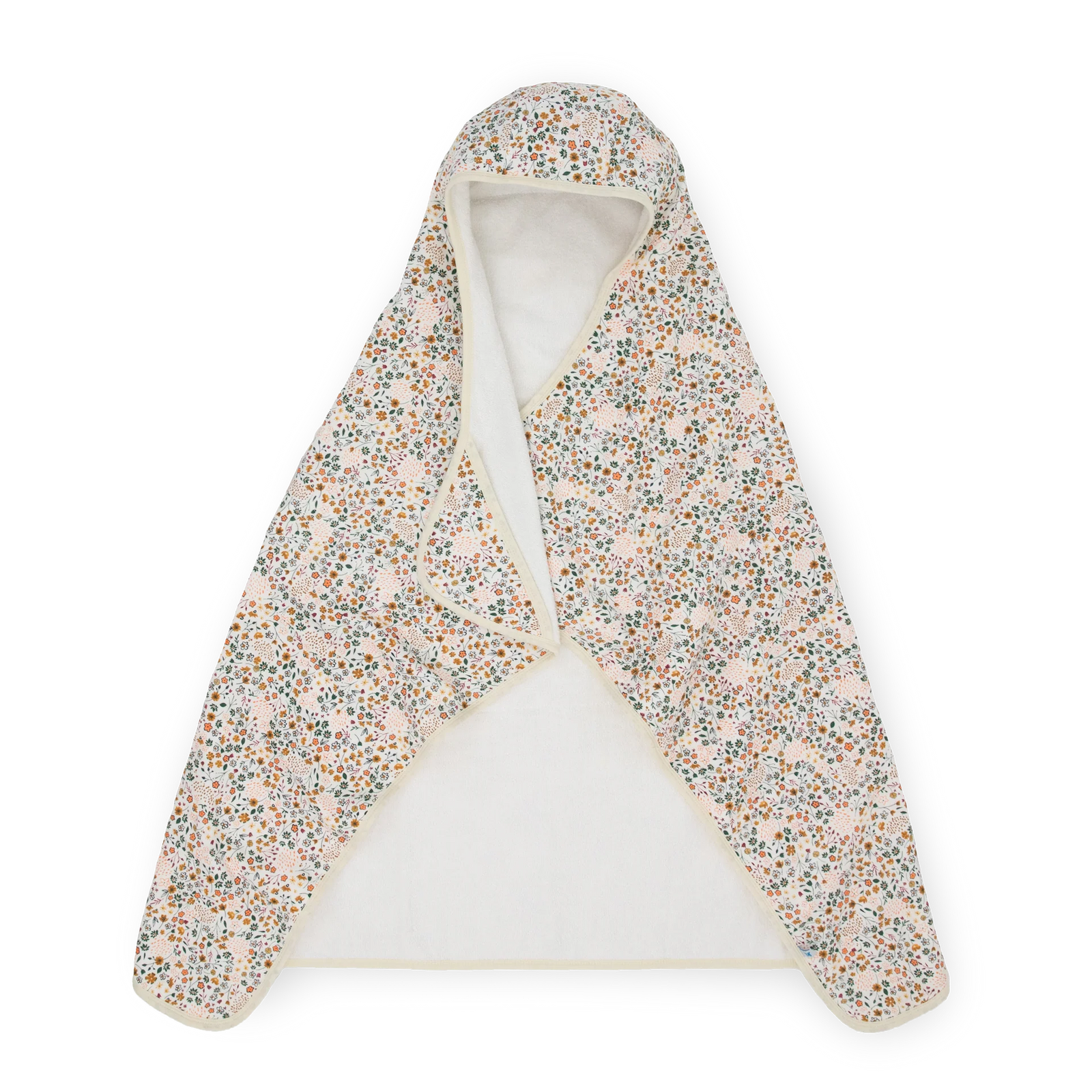 Little Unicorn Toddler Hooded Towel / Pressed Petals