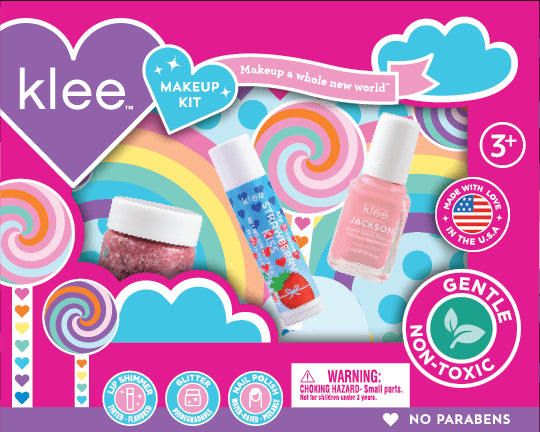 Klee Spinning Pink Makeup Kit