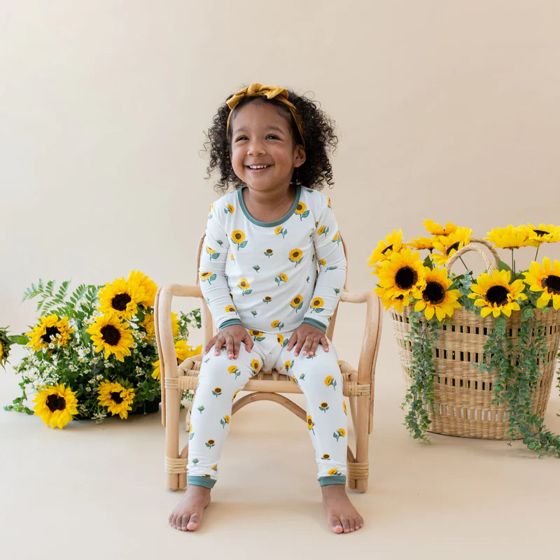 Kyte Toddler Pajama Set / Sunflower