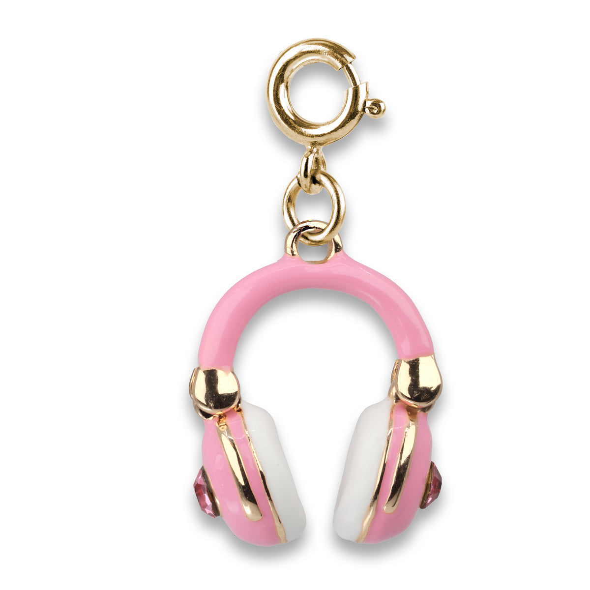 Charm It! Gold Headphones Charm
