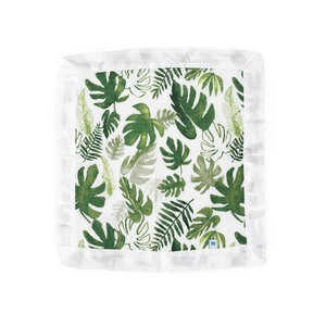 Little Unicorn Cotton Muslin Security Blanket 3 Pack / Tropical Leaf