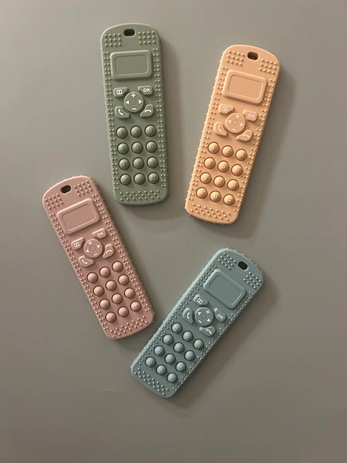 Silicone Telephone Pop-It Teether
