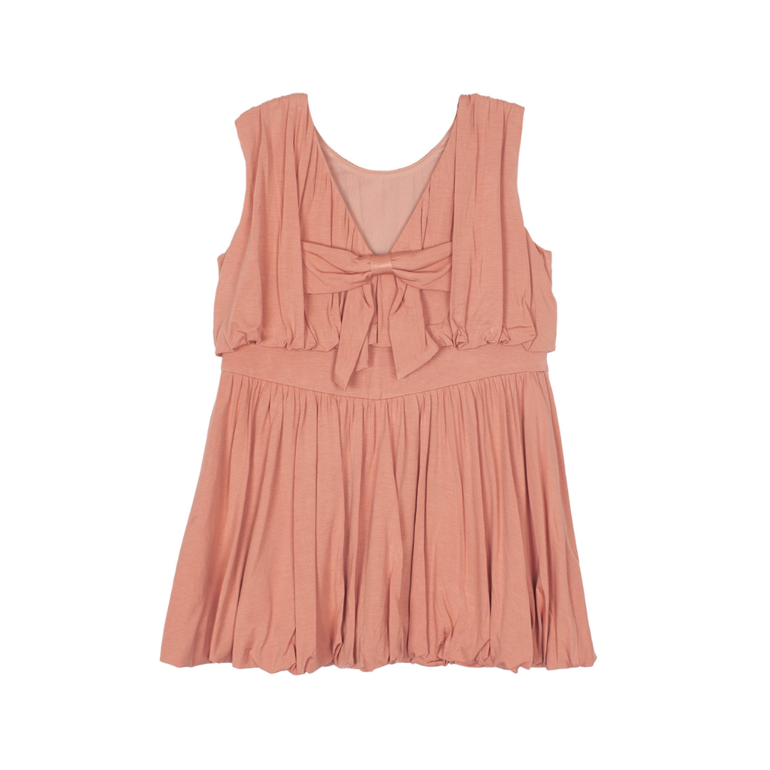 Mabel + Honey Coral Pink Elena Dress