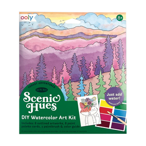 Ooly Scenic Hues DIY Watercolor Art Kit - Forest Adventure