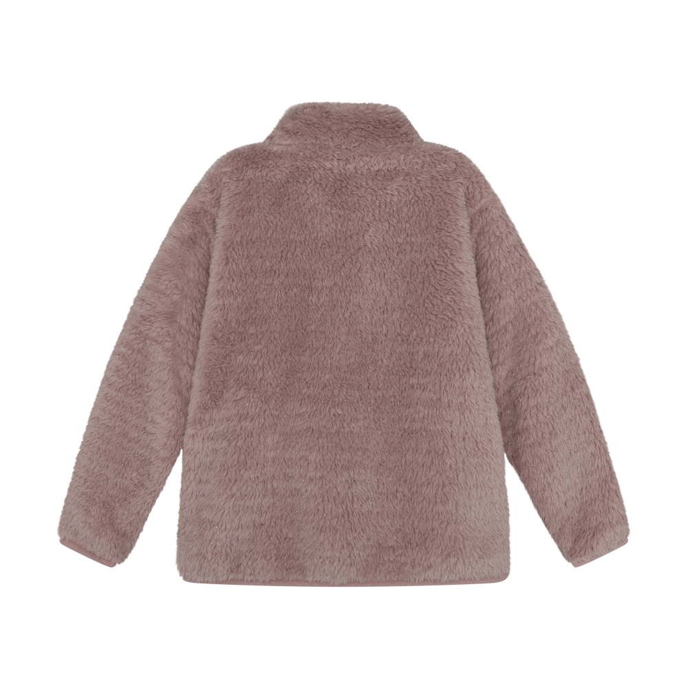 Minymo Glitter Teddy Jacket / Fawn