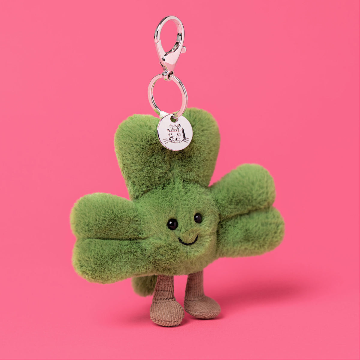 Jellycat Amuseables Siofra Shamrock Bag Charm