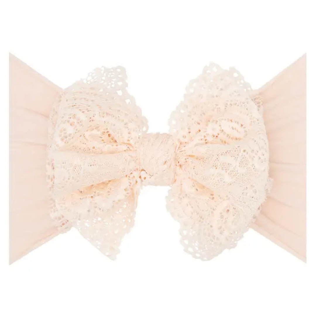 Baby Bling Lace FAB Headband / Petal