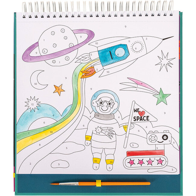 Floss & Rock Paint by Numbers Set / Space