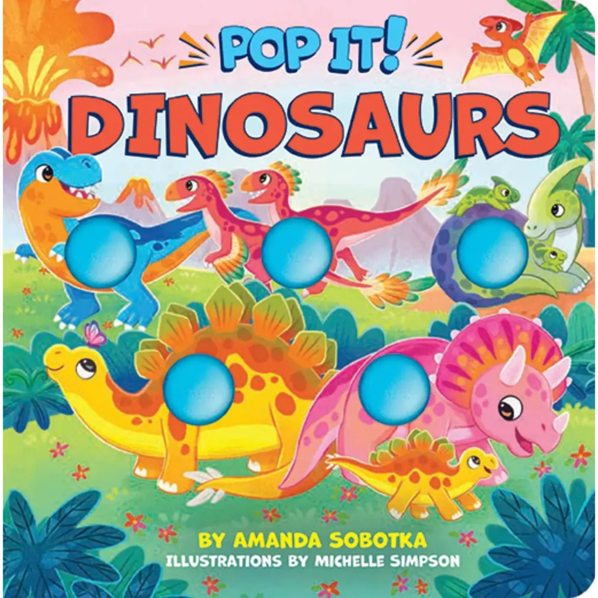 Pop It! Dinosaurs Book