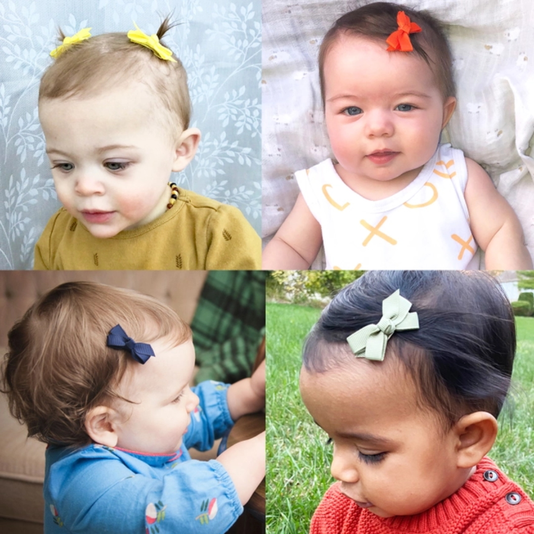 Baby Wisp Chelsea Snap Clip Bow Set / Bow Addict