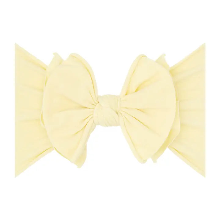 Baby Bling FAB-BOW-LOUS Headband / Buttermint Yellow