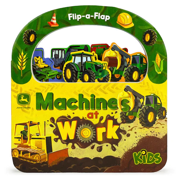 John Deere Kids Machines at Work Flip-a-Flap Board Book