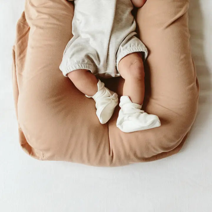 goumikids Bamboo Organic Cotton Stay-On Boots / Cloud