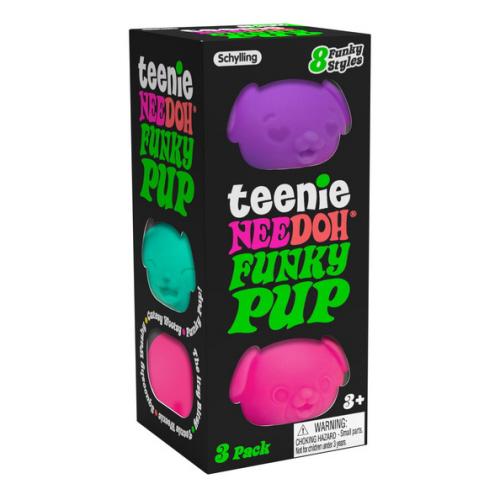 Nee Doh Teenie Funky Pups - Assorted