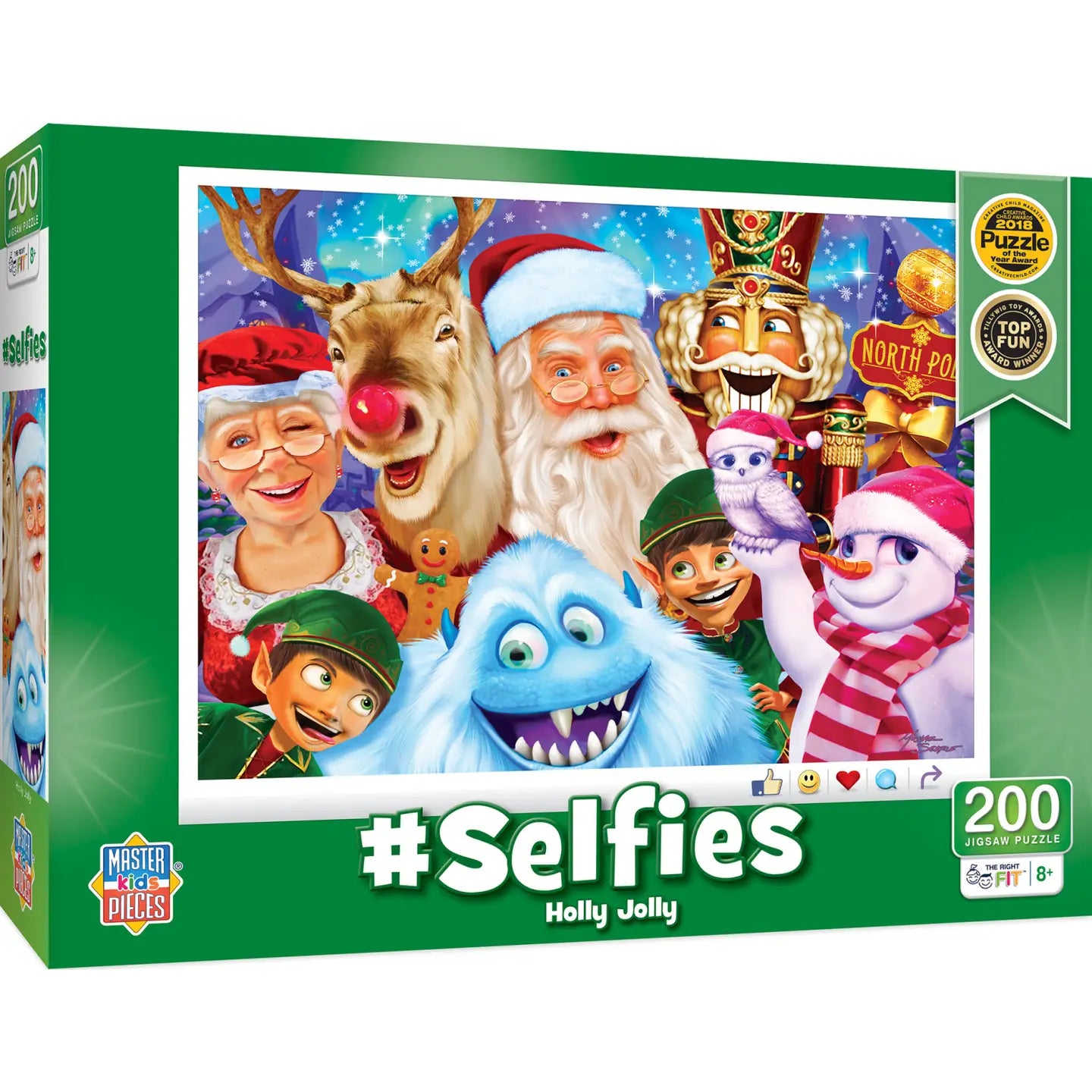 Selfies Puzzle / Holly Jolly