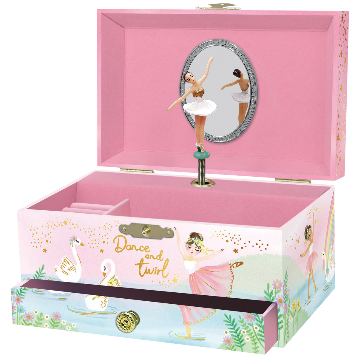 Ballerina Deluxe Musical Jewelry Box