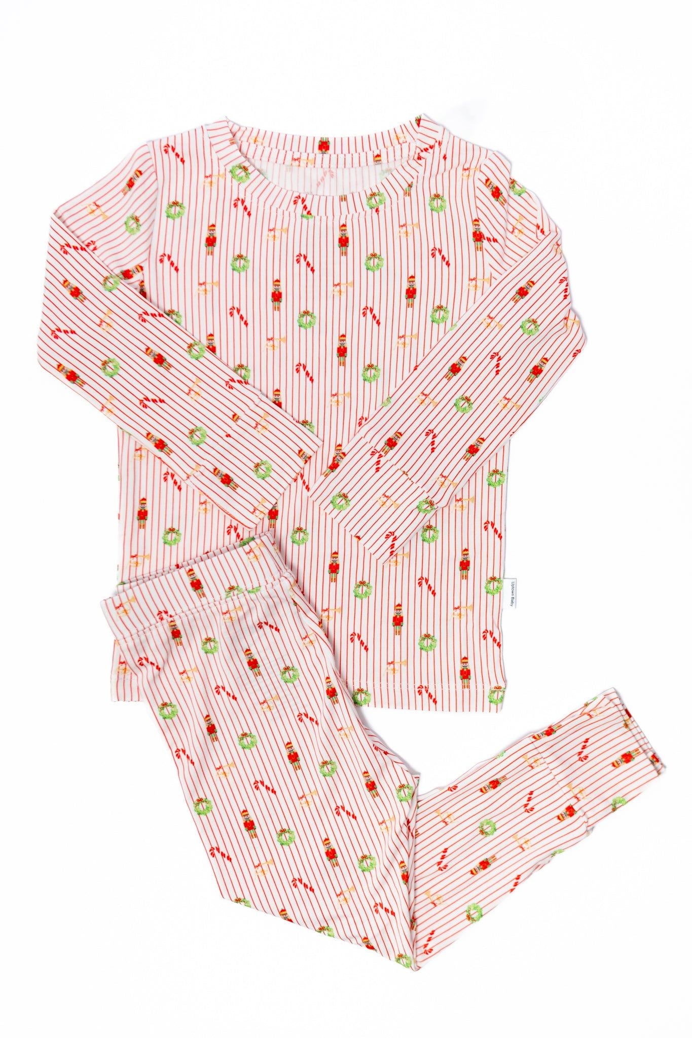 Uptown Baby Long-Sleeve Pajama Set / Christmas