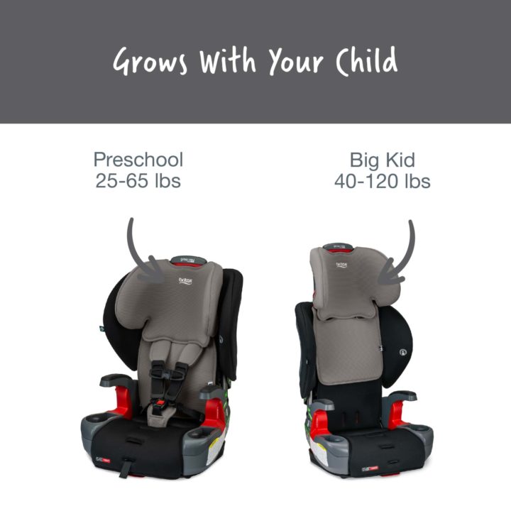 britax clicktight booster car seat Britax Grow With You ClickTight Harness-2-Booster Car Seat
