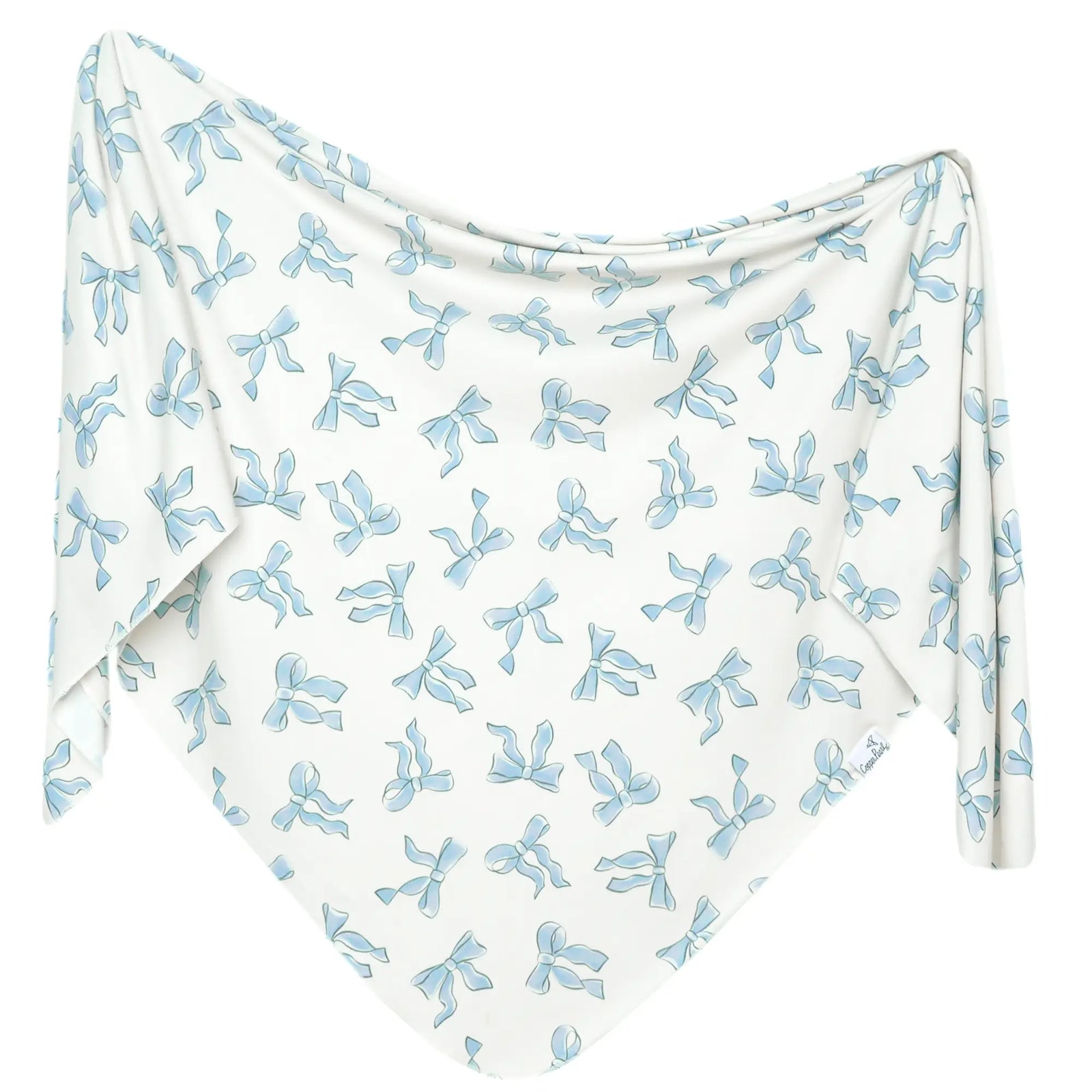 Copper Pearl Knit Swaddle Blanket / Daphne