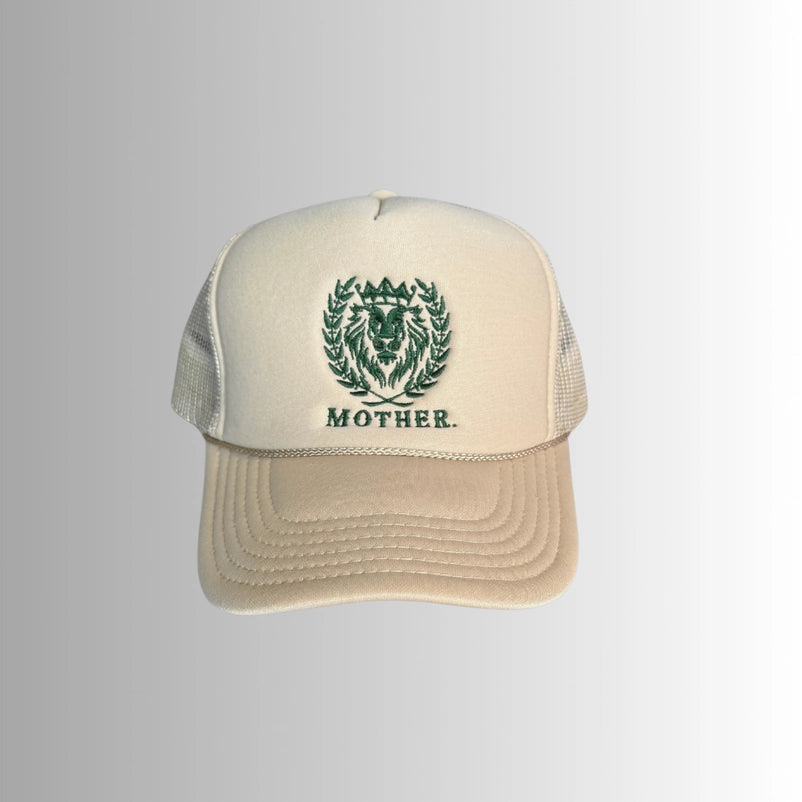 Mother Lion Trucker Hat / Tan