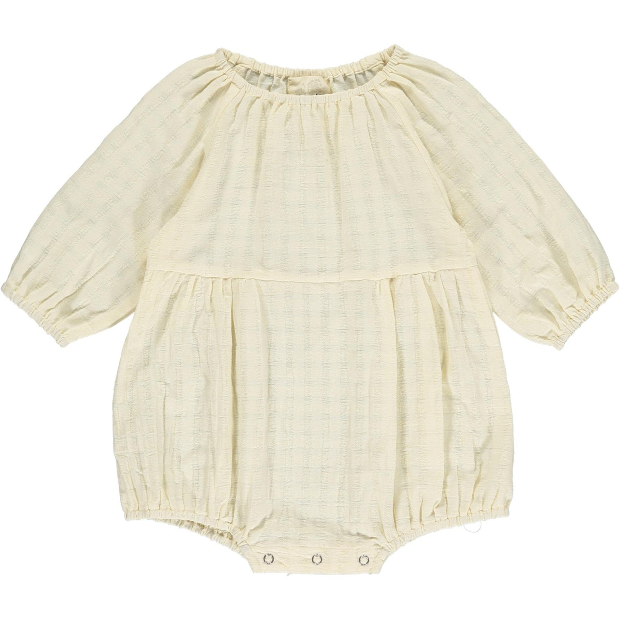 Vignette Daisy Bubble Romper / Cream