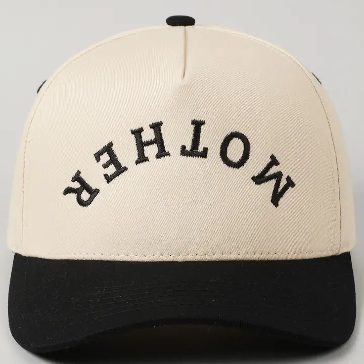 Mother Upside Down Trucker Hat / Beige