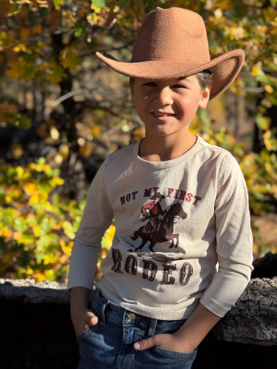 Me & Henry Cherokee Tee / Not My First Rodeo