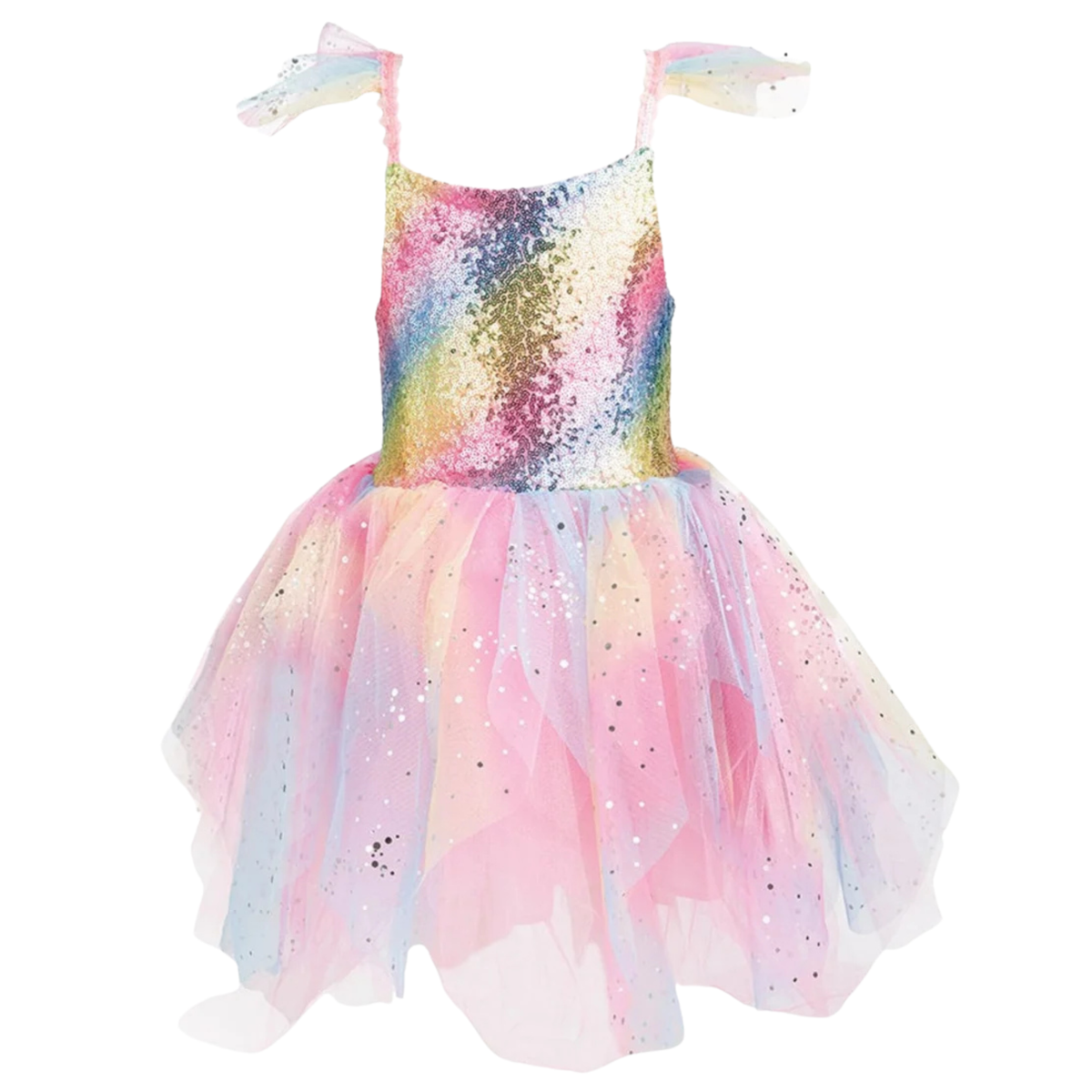 Rainbow Fairy Dress &amp; Wings