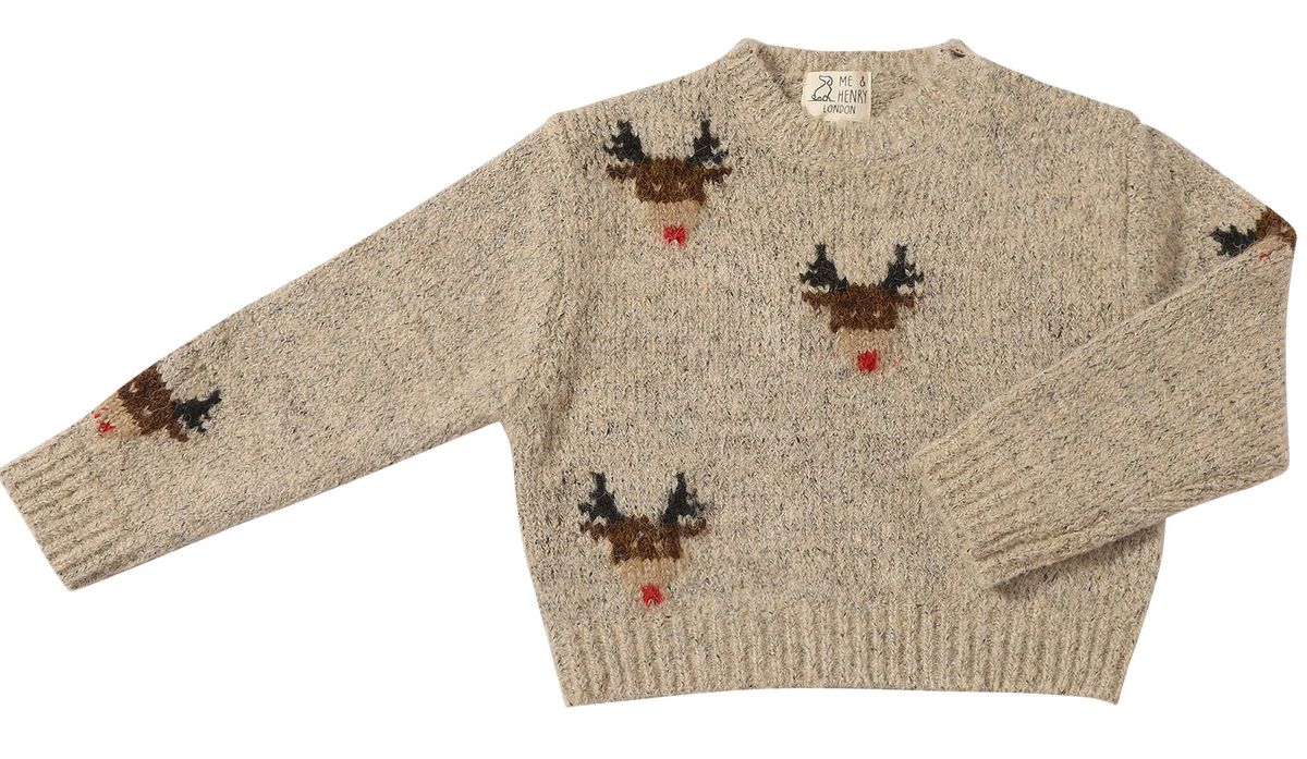 Me & Henry Rudy Sweater / Reindeer
