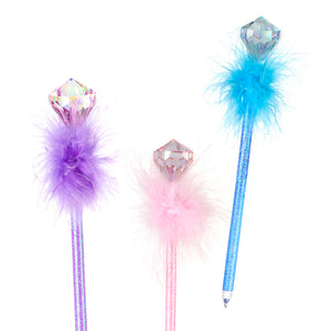 Diamond Fluffy Pen - Assorted