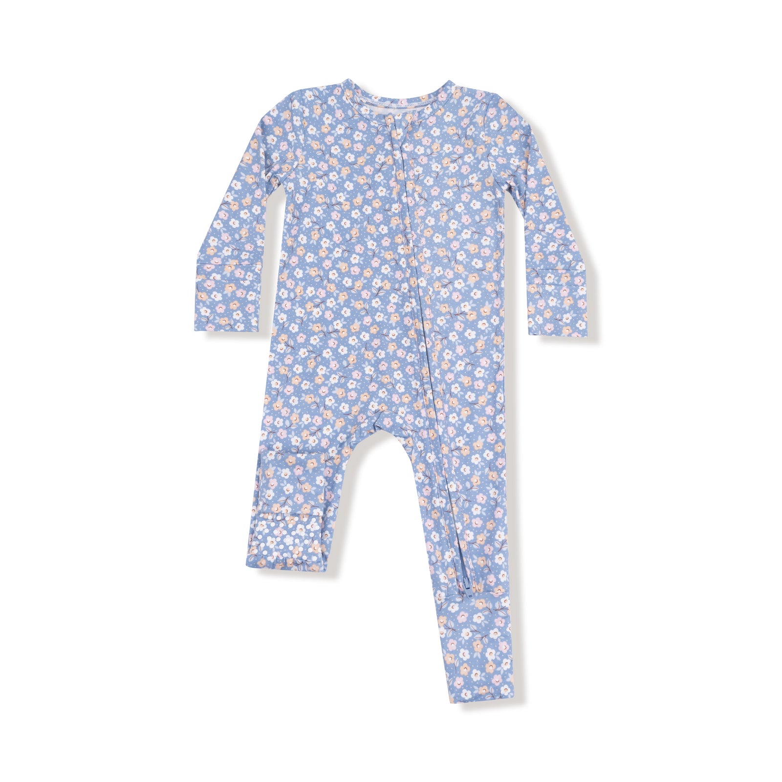 Country Calico 2 Way Zipper Convertible Romper