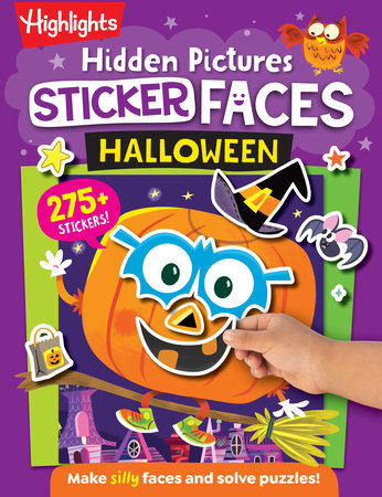 Highlights Hidden Pictures Sticker Faces: Halloween